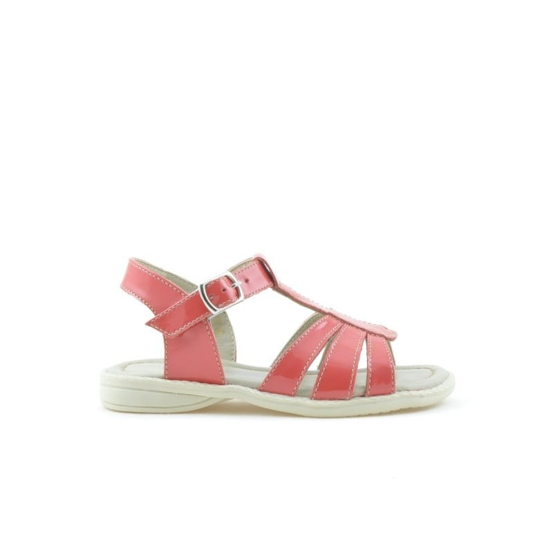 Kleinkinder Sandalen 53c Lack Koralle