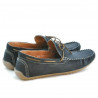 Herrenschuhe 863 schwarzes Bufalo-Leder