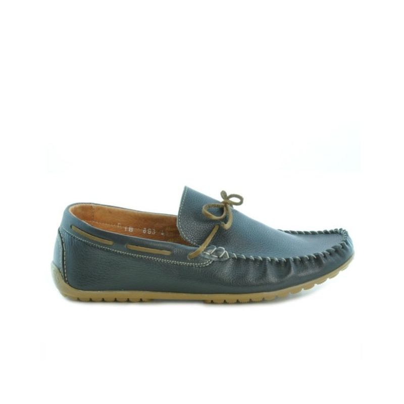 Herren-Mokassins 863 biz schwarz