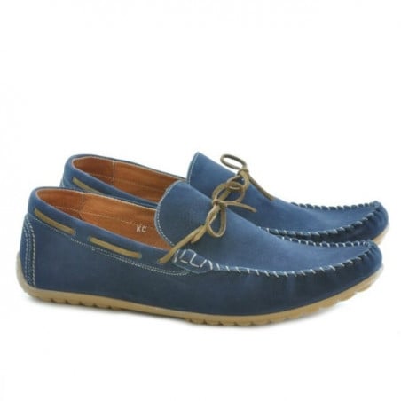 Herrenmokassins 863 Bufo Indigo