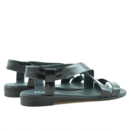 Damensandalen 5010 schwarzer Lack