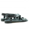 Damensandalen 5010 schwarzer Lack