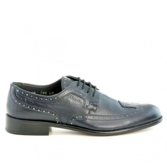 Elegante Herrenschuhe 799 Indigo Elegante Herrenschuhe 799 Indigo