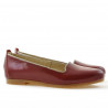Damen-Ballerinas 662 Lack Bordeaux