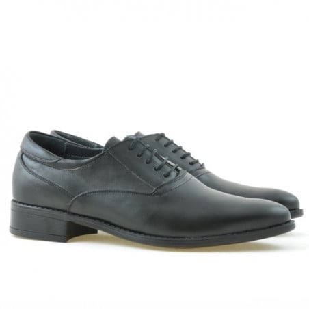 Elegante Herrenschuhe 804 schwarz