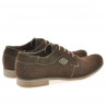 Freizeit-/Elegante Herrenschuhe 730 Kaffee Velours