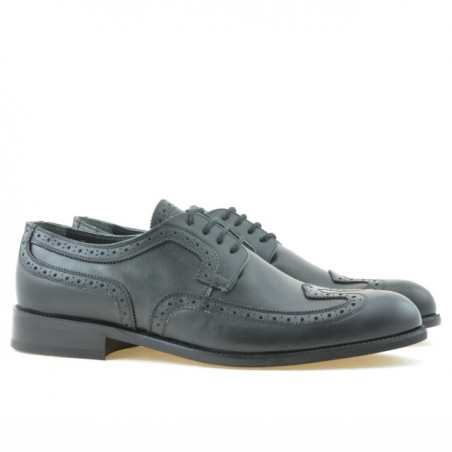 Elegante Herrenschuhe 799 schwarz