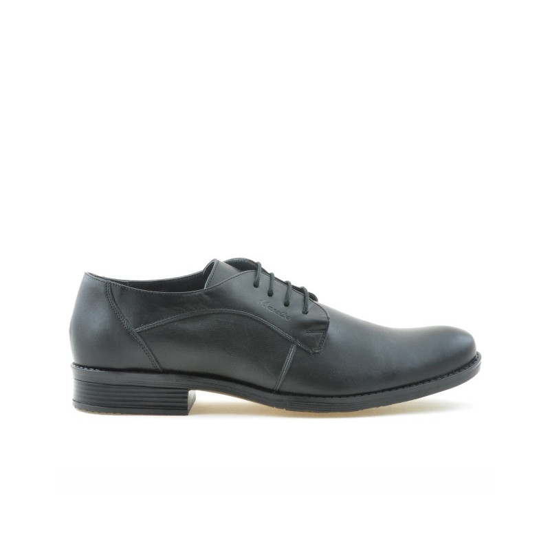 Elegante Herrenschuhe 731 schwarz