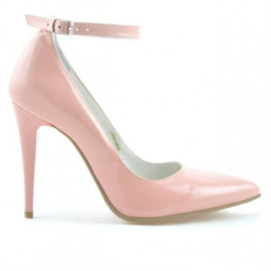 Damen elegante Schuhe 1247 Lack rosa Damen elegante Schuhe 1247 Lack rosa