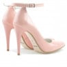 Damen elegante Schuhe 1247 Lack rosa