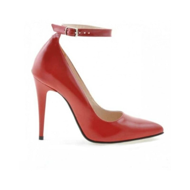 Elegante Damenschuhe 1247 Lackrot
