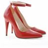 Elegante Damenschuhe 1247 Lackrot