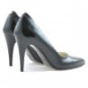 Elegante Damenschuhe 1246 Satin-schwarz Lack