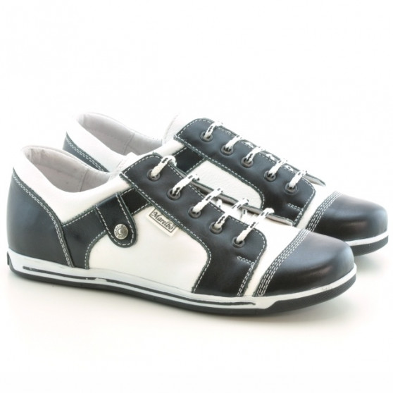 Damensportschuhe 143-1 schwarz+weiß Damensportschuhe 143-1 schwarz+weiß
