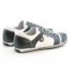 Damensportschuhe 143-1 schwarz+weiß