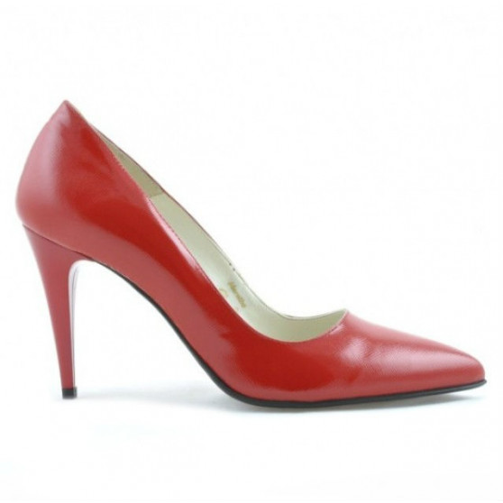 Elegante Damenschuhe 1246 in glänzendem satinrot Elegante Damenschuhe 1246 in glänzendem satinrot