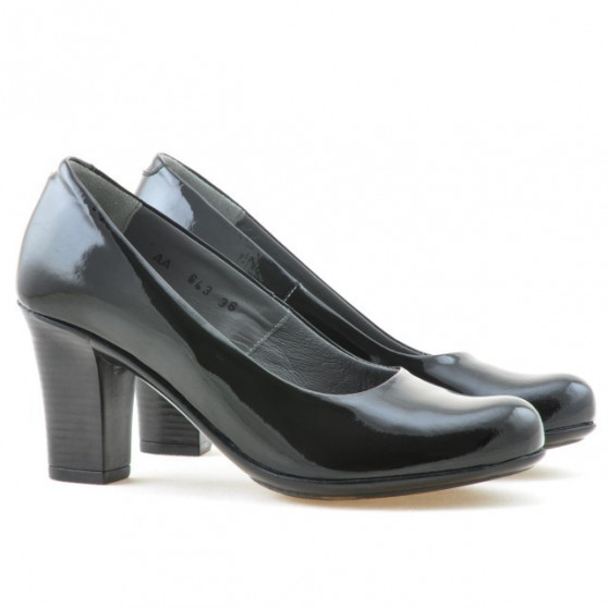 Damen Casual / Elegante Schuhe 643 Lack Schwarz Damen Casual / Elegante Schuhe 643 Lack Schwarz