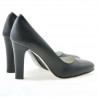 Damen elegante Schuhe 1243 schwarz