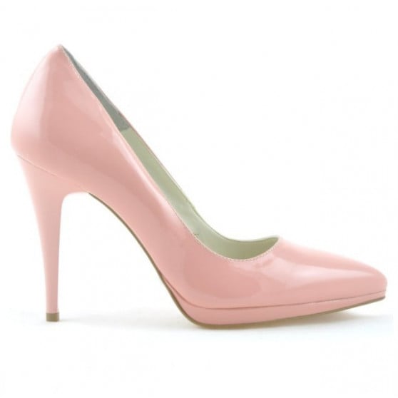 Damen elegante Schuhe 1244 Lack Rosa Damen elegante Schuhe 1244 Lack Rosa