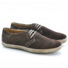 Herren Freizeitschuhe 774 Kaffee Velours