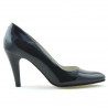 Elegante Damenschuhe 1234 Lack Indigo