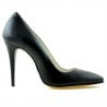 Damen elegante Schuhe 1241 schwarz