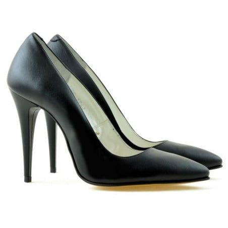 Damen elegante Schuhe 1241 schwarz