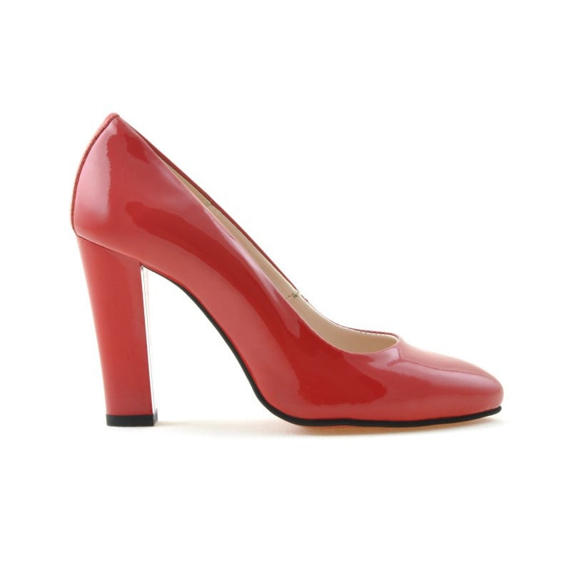 Elegante Damenschuhe 1214 roter Lack