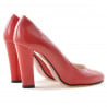 Elegante Damenschuhe 1214 roter Lack