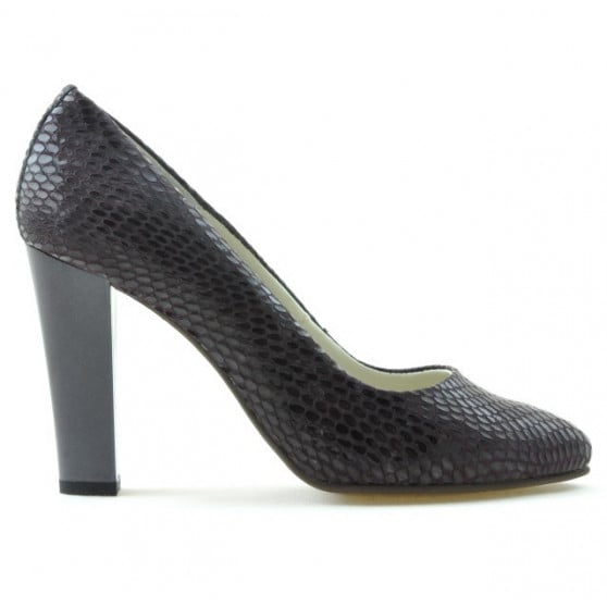 Elegante Damenschuhe 1214 Krokodil Lila Elegante Damenschuhe 1214 Krokodil Lila