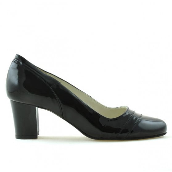 Elegante Damenschuhe 1217 Lack Schwarz Elegante Damenschuhe 1217 Lack Schwarz