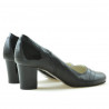 Elegante Damenschuhe 1217 Lack Schwarz