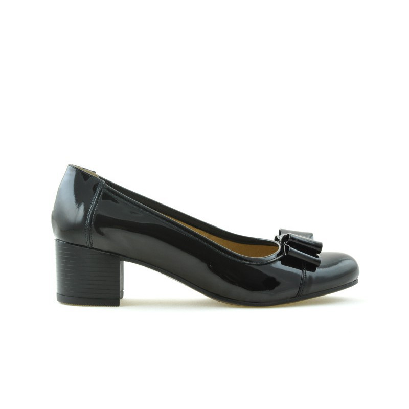 Damen Casual / Elegante Schuhe 636 Lack Schwarz