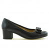 Damen Slipper / Elegante Schuhe 636 schwarz