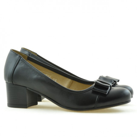 Damen Slipper / Elegante Schuhe 636 schwarz