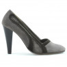 Elegante Damenschuhe 1208 Sand Antilope kombiniert