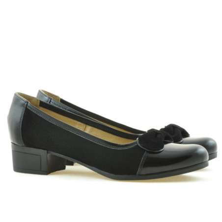 Damen Casual / Elegante Schuhe 650 Lack Schwarz Kombiniert
