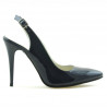 Damensandalen 1235 Lack Indigo