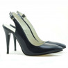 Damensandalen 1235 Lack Indigo