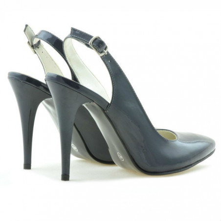 Damensandalen 1235 Lack Indigo