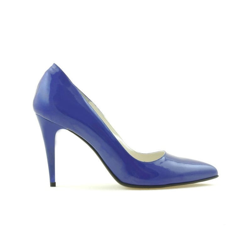 Elegante Damenschuhe 1246 Lack Blau