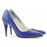 Elegante Damenschuhe 1246 Lack Blau