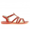Damen Sandalen 595 Rot