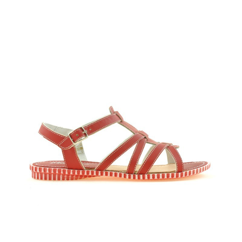 Damen Sandalen 595 Rot