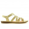 Damen Sandalen 595 beige 1