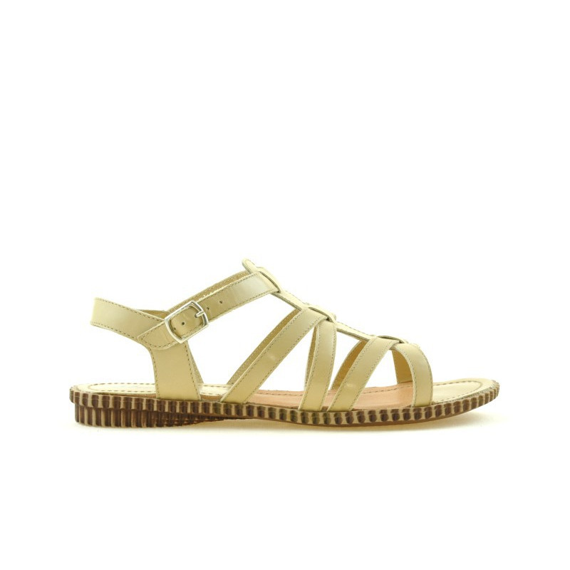Damen Sandalen 595 beige 1