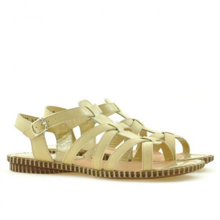Damen Sandalen 595 beige 1