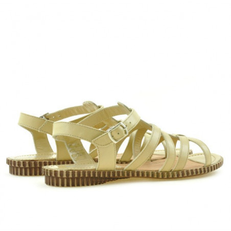 Damen Sandalen 595 beige 1