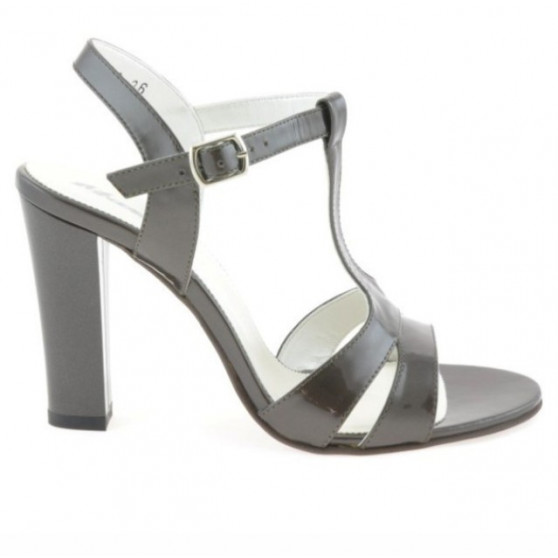Damen Sandalen 1239 Lack braun Perlmutt Damen Sandalen 1239 Lack braun Perlmutt