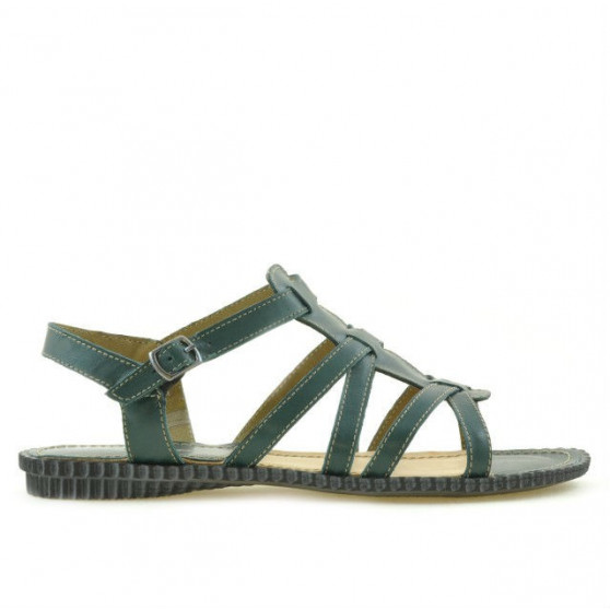 Damensandalen 595 Grün Damensandalen 595 Grün